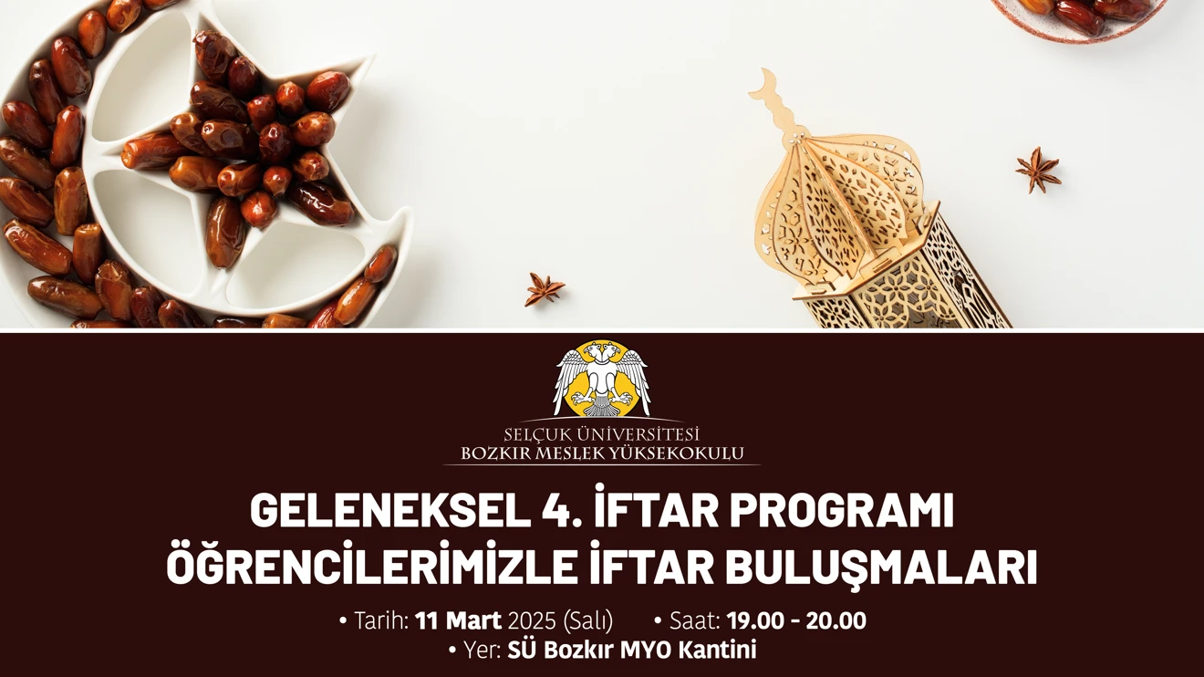 Geleneksel 4. İftar Programı